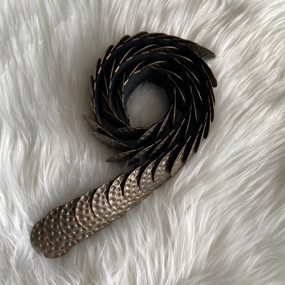Hammered Bronze Belt Size Large